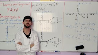 EP05  Théorie du signal  TD01 Exercice 03  Représentation et énergie des signaux  en arabe [upl. by Wilkinson]