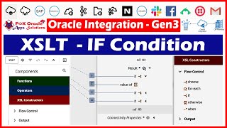 31 XSLT If condition  XSLT function in OIC  How to use XSLT If condition in oic  OIC tutorials [upl. by Gelman]