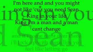 Letting it go Sean Kingston ft Nicki Minaj Lyrics [upl. by Atiuqes]