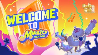 Music Season has landed in Candy Crush [upl. by Ycram406]