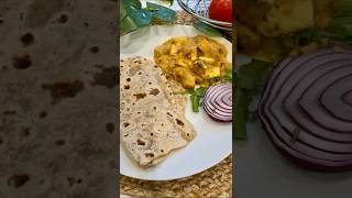 Weekday Dinner🍽️shorts paneer dinner trending asmr yt fitness ideas indianfood india [upl. by Aztinad]