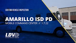 Amarillo ISD PD TX Mobile Command Center [upl. by Benia]