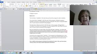 How to Write a Topic Sentence  Paragraph Writing Part 1 [upl. by Pollux]