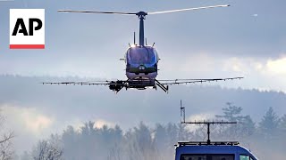 US companys autonomous helicopters aim to eliminate risks in dangerous flights [upl. by Ylsew978]