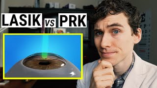 PRK vs LASIK Eye Surgery  Procedure Recovery and Cost [upl. by Frederick]