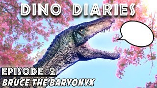 Dino Diaries Bruce the Baryonyx  If Dinosaurs in Jurassic World Evolution Could Talk [upl. by Nugesulo]