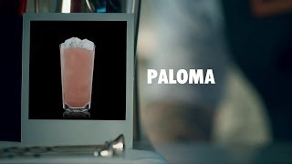 PALOMA DRINK RECIPE  HOW TO MIX [upl. by Snebur996]