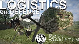 HOW TO PLAY DEFENSIVE LOGISTICS in Post Scriptum  SQUAD 44 Guide [upl. by Vyse]