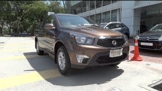 2012 Ssangyong Actyon Sports StartUp and Full Vehicle Tour [upl. by Remington86]