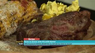 BoneIn Sirloin with Piccalilli Butter by Woolworths [upl. by Chan]