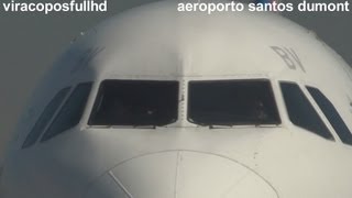 Decolagem Aeroporto Santos Dumont TAM A319 HD [upl. by Nivloc]