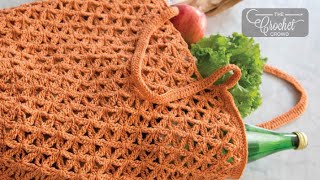 Crochet Market Bag [upl. by Miarzim]