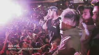 MTRYO RAF DAVIS amp NIK MAKINO  WALWAL LIVE PERFORMANCE  ANGONO [upl. by Gaiser938]