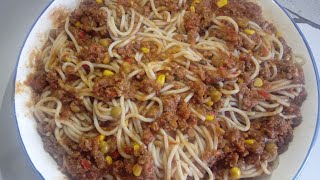 MACARRONADA DE CARNE MOÍDA  receita [upl. by Janyte161]