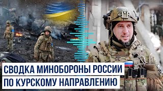 Минобороны России о потерях ВСУ и ситуации на курском фронте [upl. by Mot158]