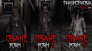 【Phasmophobia】 Obake’s New Ability  Transformation [upl. by Ketty]