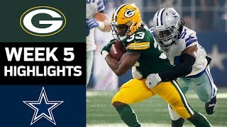 Packers vs Cowboys  NFL Week 5 Game Highlights [upl. by Beaulieu]