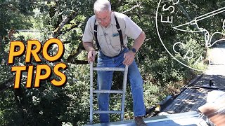 How to Climb A Ladder Dismount amp More Tips [upl. by Ecreip]