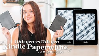 📖 Kindle Paperwhite Comparison  10th Gen vs 11th Gen [upl. by Gariepy]