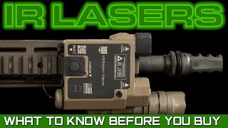 IR LasersIlluminators For Night Vision  What To Know Before You Buy  PEQ15 MAWL DVIR TRIAD [upl. by Bob935]