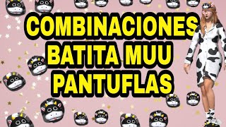 Combinaciones con las pantuflas de VAQUITA GRATIS free fire [upl. by Analah]