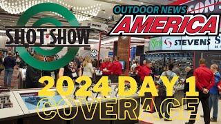 Shot Show 2024 Day One [upl. by Airemahs]