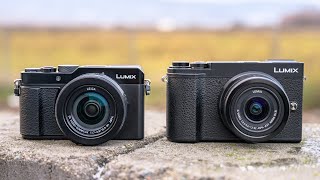 Panasonic LX100 II vs Panasonic GX9  Differences and Similarities [upl. by Gilmer]