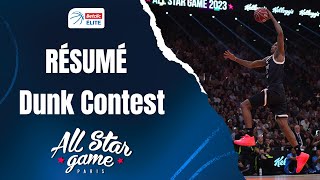 Dunk Contest  Résumé  All Star Game Betclic ELITE [upl. by Corny]