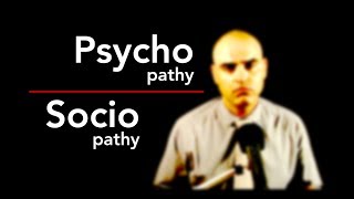 Psychopathy vs Sociopathy Psychopaths and Sociopaths 3 differences [upl. by Einahpts]