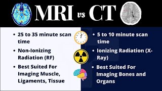 MRI vs CT Scan What’s the Difference Radiation Cancer Imaging Methods and More [upl. by Yemirej]