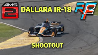 NEW INDYCAR  Which Indycar is best  Automobilista 2 vs rFactor 2 [upl. by Kassab]