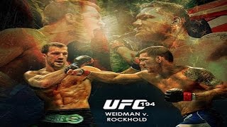 UFC 194  Weidman Vs Rockhold Promo  Touch And Go HD [upl. by Annadroj669]