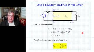 The Scattering Matrix of a Transmission Line [upl. by Aihsetan]