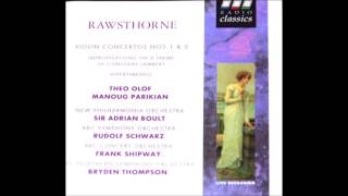 Rawsthorne Violin Concerto No 1 [upl. by Shaw830]