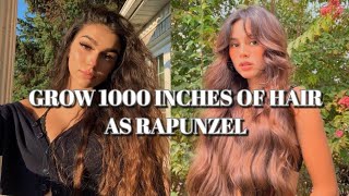 Rain versionGrow 1000 inches long hair as Rapunzel desired hair subliminal Long hair sublimnal [upl. by Noellyn]