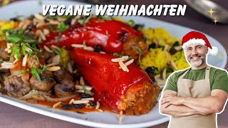 Festliche Genüsse Veganes 3Gänge Weihnachtsmenü für Familie amp Freunde 🌱🎄 [upl. by Calabresi]