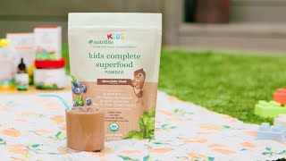 Kids Complete Superfood Powder  Nutrilite Organics [upl. by Noslrac]