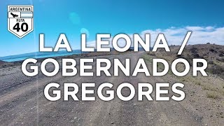 Ruta 40  Tramo La Leona  Gobernador Gregores [upl. by Syned156]