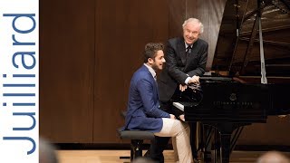 Christian De Luca JS Bachs Italian Concerto  Juilliard Sir András Schiff Piano Master Class [upl. by Virgin]