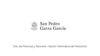 Sria de Finanzas y Tesorería  Sesión Informativa de Transición [upl. by Prinz]