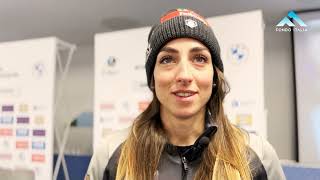 Biathlon  Intervista a Lisa Vittozzi alla vigilia della tappa di Anterselva [upl. by Ulysses]