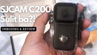 Sulit nga ba si SJCAM C200 baka ito na ang hanap mo Unboxing amp Review Boss Mmotovlog [upl. by Toffey]