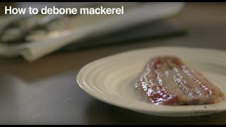 How To Fillet Mackerel  Good Housekeeping UK [upl. by Riobard]