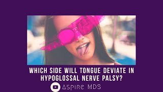 Hypoglossal Nerve Palsy  Tongue Deviation  Dr Bhaumik Joshi [upl. by Lenehc]