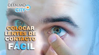 Como poner lentes de contacto 👁 FÁCIL Y RÁPIDO🏃🏼‍♂️ [upl. by Sydney]