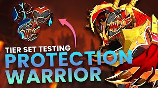 Is the Protection Warrior Tier Set Good [upl. by Leitnahs]