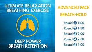 Advanced Breathing  Ultimate Relaxation Exercise  3 Minute BreathHold  Deep Pranayama Relaxation [upl. by Analim540]