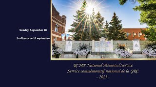 2023 RCMP National Memorial Service [upl. by Kori975]