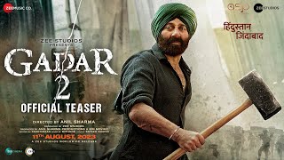 Gadar 2  Official Teaser  Sunny Deol  Ameesha Patel  Anil Sharma  Zee Studios  11th August [upl. by Schaumberger]