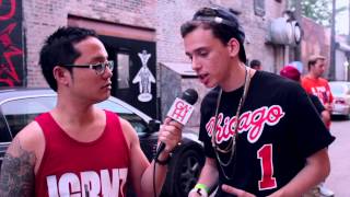 Logic Interview with Gowhere Hip Hop [upl. by Aehtna459]